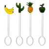 Image of MONTEREY SET 4 CUCCHIAINI DEC. FRUTTA IN BOROSILICATO WD LIFESTYLE