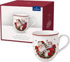 Image of TOY'S DELIGHT MUG BABBO NATALE SU GHIRLANDA VILLEROY & BOCH