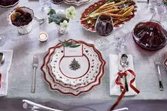 TOY'S DELIGHT SET 4 POSTI TAVOLA IN PORCELLANA 12 PEZZI NATALE VILLEROY & BOCH