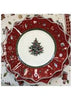 Image of TOY'S DELIGHT SET 4 POSTI TAVOLA ROSSI 12 PEZZI NATALE VILLEROY & BOCH