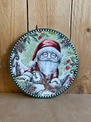 SOTTOPENTOLA BABBO NATALE CON OROLOGIO EGAN