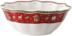 TOY'S DELIGHT CIOTOLA DIAMETRO CM.19 NATALE VILLEROY & BOCH