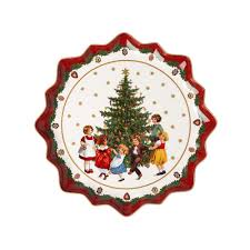 TOY'S FANTASY PIATTO PASTICCERIA ALBERO C/BIMBI DANZANO NATALE VILLEROY & BOCH