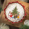 Image of TOY'S FANTASY PIATTO PASTICCERIA ALBERO C/BIMBI DANZANO NATALE VILLEROY & BOCH